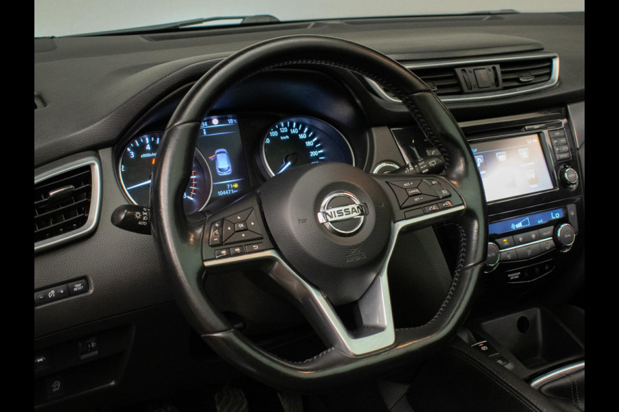 Nissan QASHQAI 1.2 N-Connecta Sport (PANORAMADAK,NAVI,CAMERA,360 VIEW,CLIMATE,CRUISE,LED,SPORTSTOELEN,LM VELGEN,NETTE STAAT)