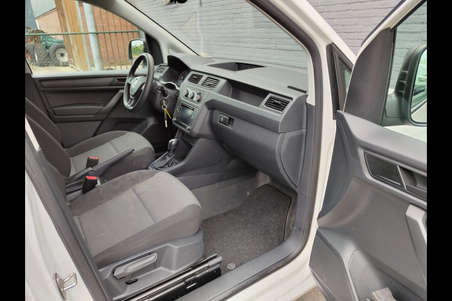 Volkswagen Caddy Maxi AUT-6 1.4 TGI CNG EcoFuel Apple Carplay Android Auto Navi Airco Verwarmbare voorruit Cruise Controle Pdc Comfortline 2X Schuifdeur Betonplex Vloer Wandbetimmering Regen-Lichtsensor Executive Plus Pakket Bluetooth Compressed Natural Gas Brandstof Euro 6 Zeer compleet, € 40.000 nieuw! !