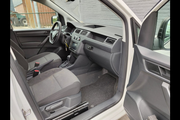 Volkswagen Caddy Maxi AUT-6 1.4 TGI CNG EcoFuel Apple Carplay Android Auto Navi Airco Verwarmbare voorruit Cruise Controle Pdc Comfortline 2X Schuifdeur Betonplex Vloer Wandbetimmering Regen-Lichtsensor Executive Plus Pakket Bluetooth Compressed Natural Gas Brandstof Euro 6 Zeer compleet, € 40.000 nieuw! !