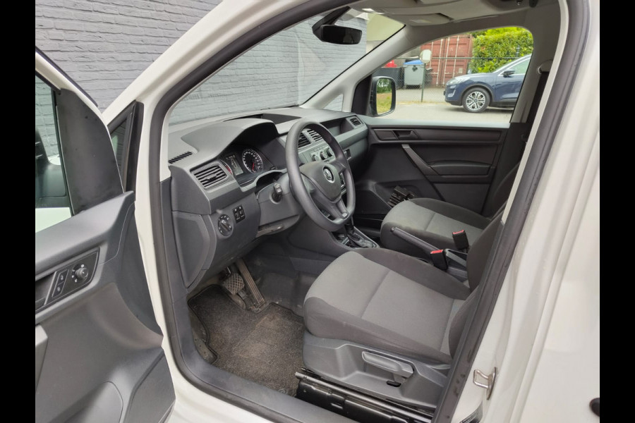 Volkswagen Caddy Maxi AUT-6 1.4 TGI CNG EcoFuel Apple Carplay Android Auto Navi Airco Verwarmbare voorruit Cruise Controle Pdc Comfortline 2X Schuifdeur Betonplex Vloer Wandbetimmering Regen-Lichtsensor Executive Plus Pakket Bluetooth Compressed Natural Gas Brandstof Euro 6 Zeer compleet, € 40.000 nieuw! !