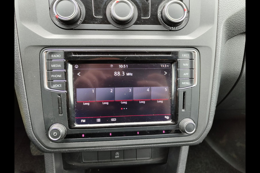 Volkswagen Caddy Maxi AUT-6 1.4 TGI CNG EcoFuel Apple Carplay Android Auto Navi Airco Verwarmbare voorruit Cruise Controle Pdc Comfortline 2X Schuifdeur Betonplex Vloer Wandbetimmering Regen-Lichtsensor Executive Plus Pakket Bluetooth Compressed Natural Gas Brandstof Euro 6 Zeer compleet, € 40.000 nieuw! !