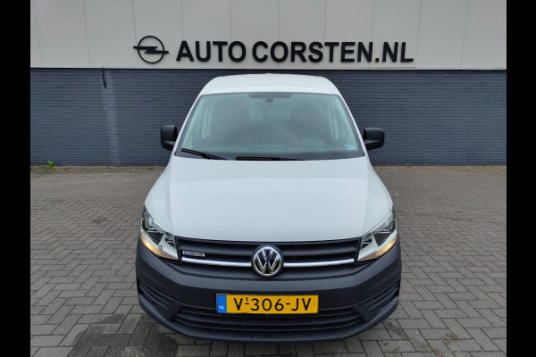 Volkswagen Caddy Maxi AUT-6 1.4 TGI CNG EcoFuel Apple Carplay Android Auto Navi Airco Verwarmbare voorruit Cruise Controle Pdc Comfortline 2X Schuifdeur Betonplex Vloer Wandbetimmering Regen-Lichtsensor Executive Plus Pakket Bluetooth Compressed Natural Gas Brandstof Euro 6 Zeer compleet, € 40.000 nieuw! !