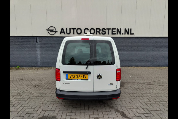 Volkswagen Caddy Maxi AUT-6 1.4 TGI CNG EcoFuel Apple Carplay Android Auto Navi Airco Verwarmbare voorruit Cruise Controle Pdc Comfortline 2X Schuifdeur Betonplex Vloer Wandbetimmering Regen-Lichtsensor Executive Plus Pakket Bluetooth Compressed Natural Gas Brandstof Euro 6 Zeer compleet, € 40.000 nieuw! !