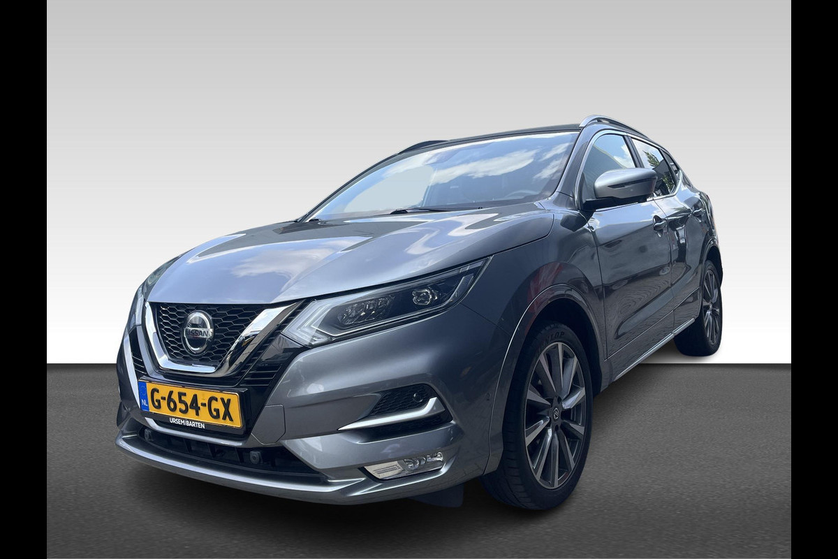 Nissan QASHQAI 1.3 DIG-T Tekna + | automaat | 160PK | volleder | Bose audio | panoramadak | blind-spot | memorystoelen | trekhaak | stoelverwarming Nissan QASHQAI 1.3 DIG-T Tekna + | automaat | 160PK | volleder | Bose audio | panoramadak | blind-spot | memorystoelen | trekhaak | stoelverwarming