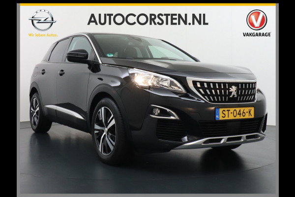 Peugeot 3008 1.6-e-thp 165PK AUT. Navi Adapt-Cruise Apple Carplay Android 18" Ecc 360°Camera Trekhaak PDC Elek.Achterklep DAB Connect Blue Pr Led Keyless Lane Departure Privacy Glas Regen-Lichtsensor Pack Drive Assist Pack City 1 Bluetooth Lmv 18" 40.000 euro nieuw Orig. NLse auto 1550kg