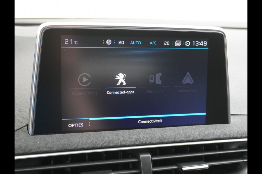 Peugeot 3008 1.6-e-thp 165PK AUT. Navi Adapt-Cruise Apple Carplay Android 18" Ecc 360°Camera Trekhaak PDC Elek.Achterklep DAB Connect Blue Pr Led Keyless Lane Departure Privacy Glas Regen-Lichtsensor Pack Drive Assist Pack City 1 Bluetooth Lmv 18" 40.000 euro nieuw Orig. NLse auto 1550kg