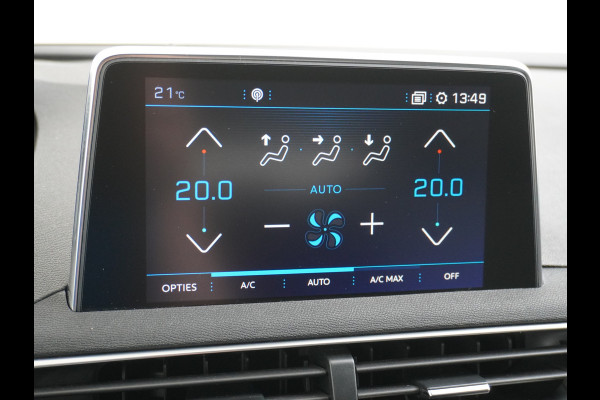 Peugeot 3008 1.6-e-thp 165PK AUT. Navi Adapt-Cruise Apple Carplay Android 18" Ecc 360°Camera Trekhaak PDC Elek.Achterklep DAB Connect Blue Pr Led Keyless Lane Departure Privacy Glas Regen-Lichtsensor Pack Drive Assist Pack City 1 Bluetooth Lmv 18" 40.000 euro nieuw Orig. NLse auto 1550kg