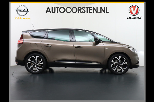 Renault Grand Scénic 1.3T 141PK 7-Pers Camera Navi PDC Bose®-Sound 20" Ecc Keyless Regen-Lichtsensor Wifi Verkeersbord detectie Led Rijbaanalarm Dodehoekwaarschuwing Aut.Grootlicht Multi-Sense Visio-Sys Easy Life Pack Volledig dealeronderhouden Orig.NLse auto
