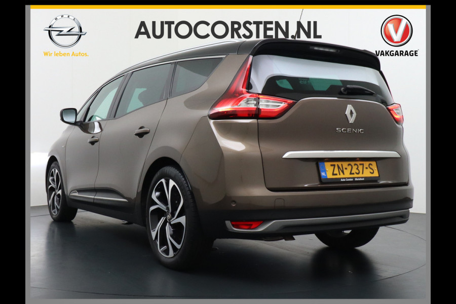 Renault Grand Scénic 1.3T 141PK 7-Pers Camera Navi PDC Bose®-Sound 20" Ecc Keyless Regen-Lichtsensor Wifi Verkeersbord detectie Led Rijbaanalarm Dodehoekwaarschuwing Aut.Grootlicht Multi-Sense Visio-Sys Easy Life Pack Volledig dealeronderhouden Orig.NLse auto