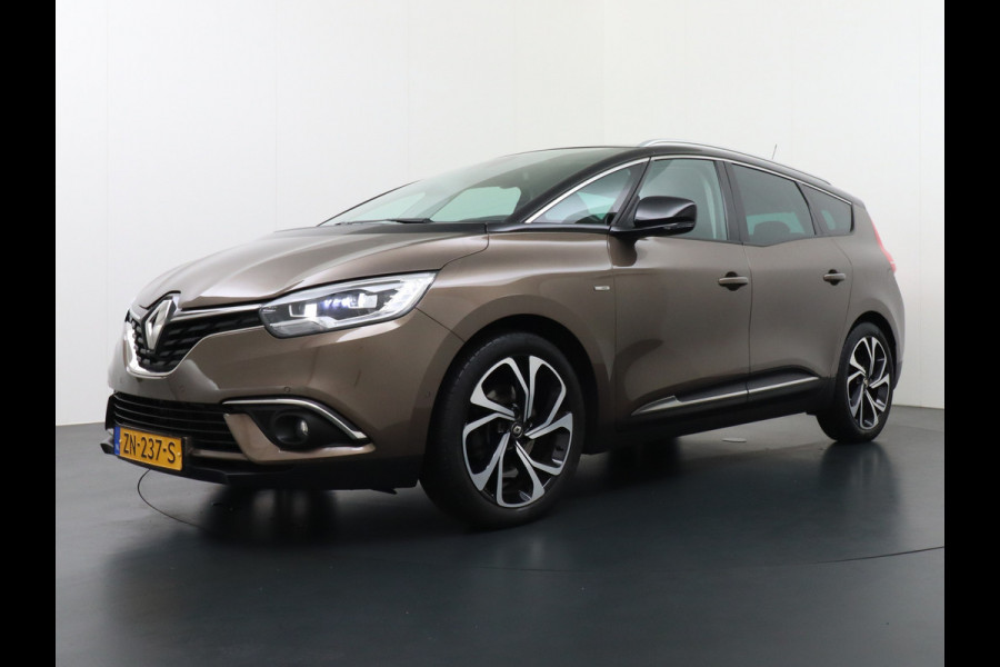 Renault Grand Scénic 1.3T 141PK 7-Pers Camera Navi PDC Bose®-Sound 20" Ecc Keyless Regen-Lichtsensor Wifi Verkeersbord detectie Led Rijbaanalarm Dodehoekwaarschuwing Aut.Grootlicht Multi-Sense Visio-Sys Easy Life Pack Volledig dealeronderhouden Orig.NLse auto