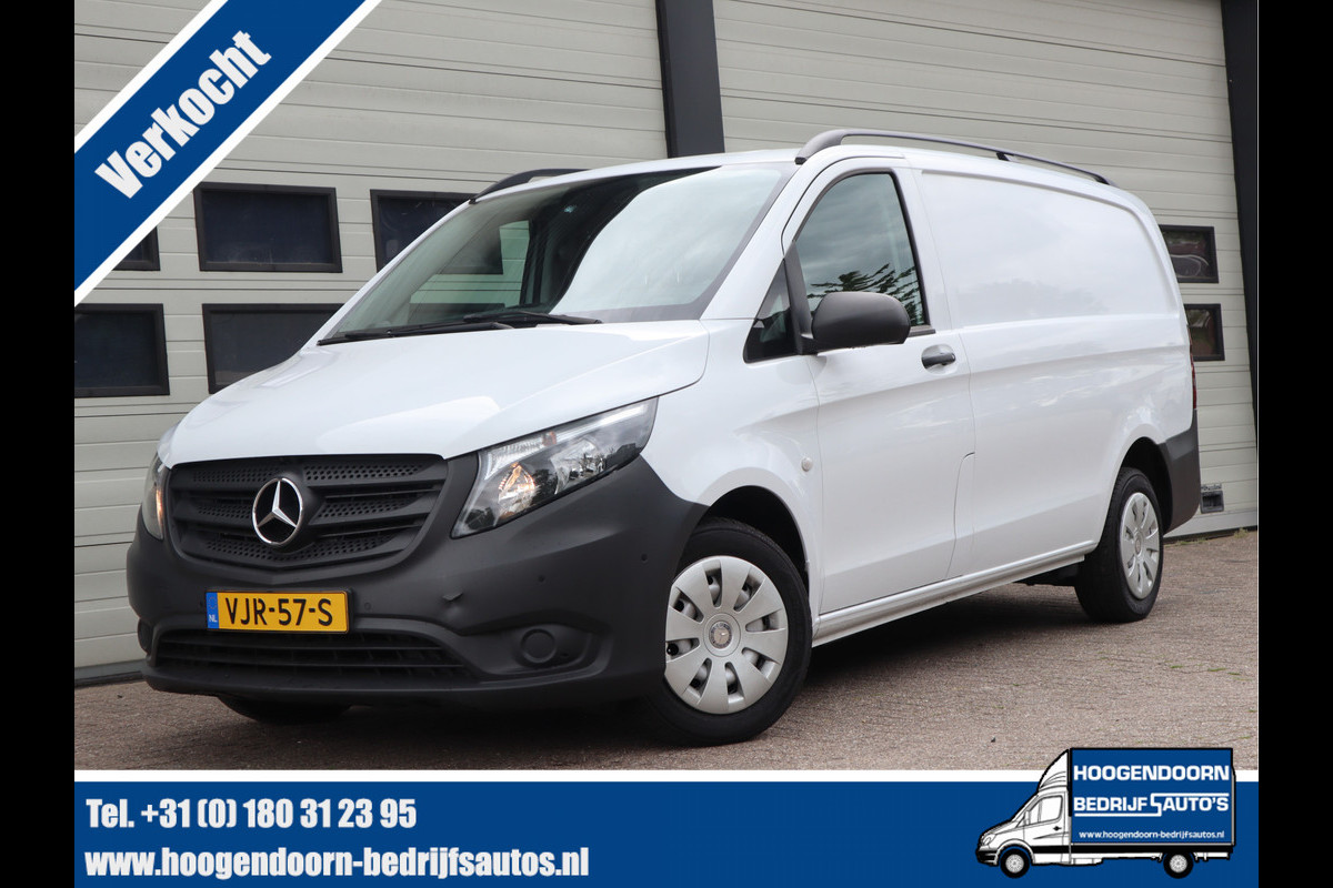 Mercedes-Benz Vito 114 CDI Automaat Euro 6 Lang L2 - Apple Carplay - Trekhaak - Navi - Cruise Mercedes-Benz Vito 114 CDI Automaat Euro 6 Lang L2 - Apple Carplay - Trekhaak - Navi - Cruise