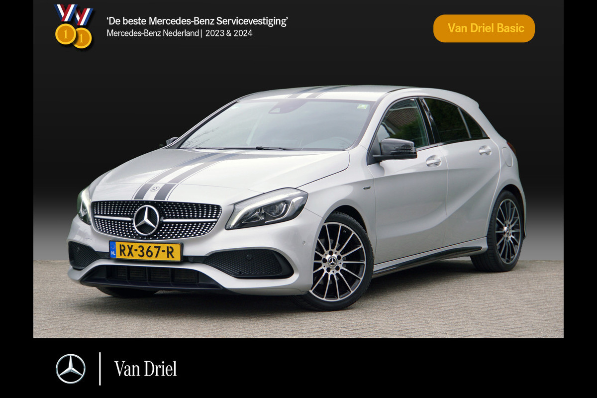 Mercedes-Benz A-Klasse A 180 AMG line WhiteArt Edition Night | Camera Sfeerverlichting Carplay Mercedes-Benz A-Klasse A 180 AMG line WhiteArt Edition Night | Camera Sfeerverlichting Carplay