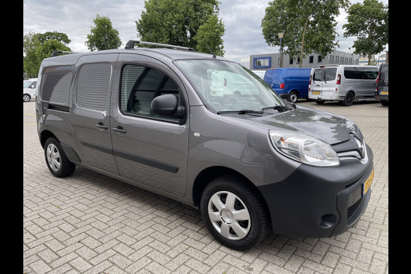Renault Kangoo 1.5 dCi 90 Energy Comfort Maxi L2H1 / prijs rijklaar € 8950 ex btw / lease vanaf € 203 / euro 6 diesel / grijs metallic / navigatie / airco / trekhaak / dakdragers