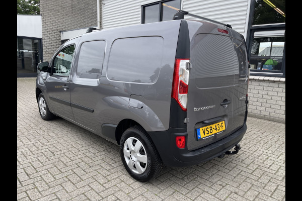 Renault Kangoo 1.5 dCi 90 Energy Comfort Maxi L2H1 / prijs rijklaar € 8950 ex btw / lease vanaf € 203 / euro 6 diesel / grijs metallic / navigatie / airco / trekhaak / dakdragers