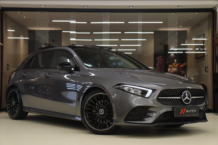 Mercedes-Benz A-Klasse 220 AMG /PANO/NIGHT-PAKET/SFEERV/CARPLAY/CAM/STOELV/VOLL