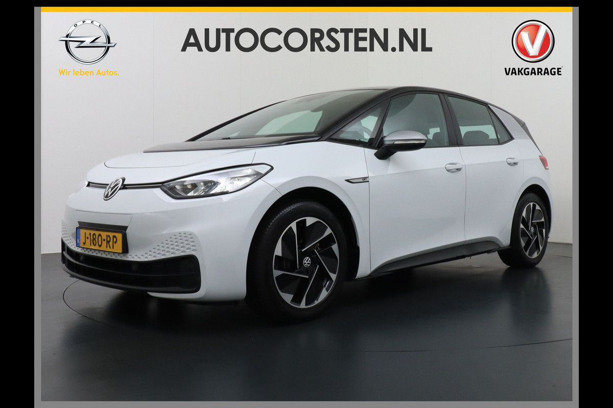 Volkswagen ID.3 58kWh 204PK First Auto-Pilot Navi Adapt.Cruise Control Pdc Apple Carplay Android Navi Ecc Led Stoel-Stuurverwarming DAB Keyless Lmv Bluetooth Regensensor Rijstrooksensor Verkeersbord detectie Mirrorlink 1e Eigenaar Grootste accu Garantie t/m 20-10-2028 Volkswagen ID.3 58kWh 204PK First Auto-Pilot Navi Adapt.Cruise Control Pdc Apple Carplay Android Navi Ecc Led Stoel-Stuurverwarming DAB Keyless Lmv Bluetooth Regensensor Rijstrooksensor Verkeersbord detectie Mirrorlink 1e Eigenaar Grootste accu Garantie t/m 20-10-2028