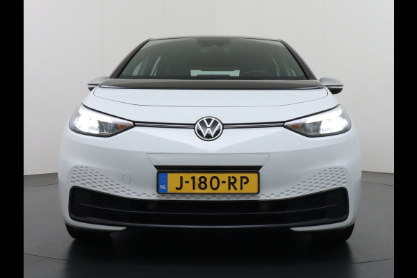 Volkswagen ID.3 58kWh 204PK First Auto-Pilot Navi Adapt.Cruise Control Pdc Apple Carplay Android Navi Ecc Led Stoel-Stuurverwarming DAB Keyless Lmv Bluetooth Regensensor Rijstrooksensor Verkeersbord detectie Mirrorlink 1e Eigenaar Grootste accu Garantie t/m 20-10-2028