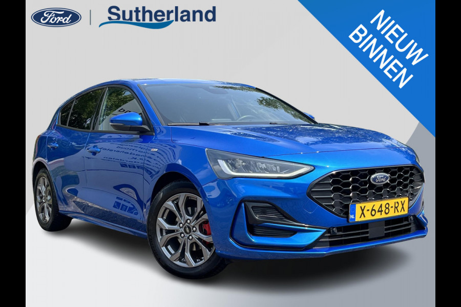 Ford Focus 1.0 EcoBoost Hybrid ST Line 125 Pk | Achteruitrijcamera | Keyless | Led Koplampen | Dual Climate Control |