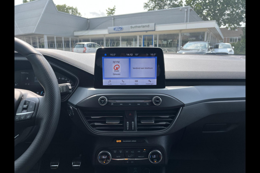 Ford Focus 1.0 EcoBoost Hybrid ST Line 125 Pk | Achteruitrijcamera | Keyless | Led Koplampen | Dual Climate Control |