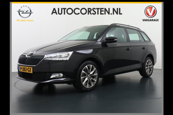 Škoda Fabia Combi 1.0T-96PK Apple Carplay Android Navi Airco Cruise-C PDC Mirror Link 16" DAB Business Edition Led Bluetooth ESP Spraakbediening Isofix