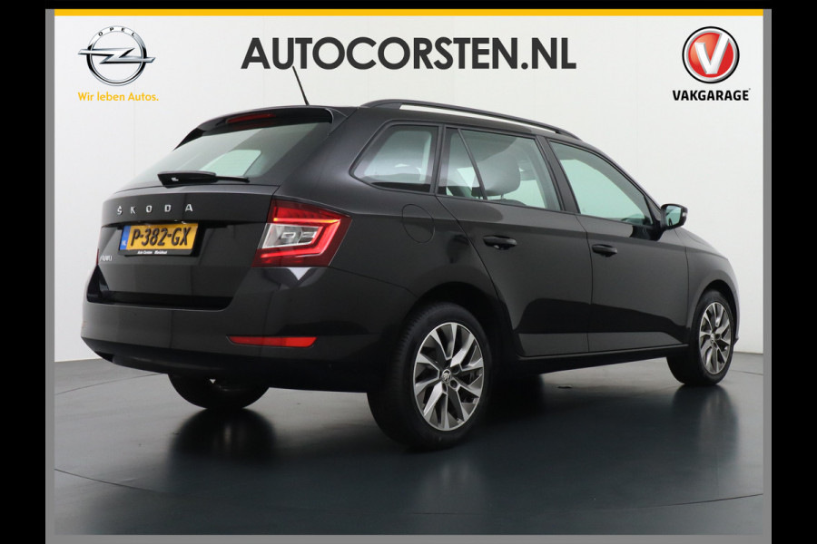 Škoda Fabia Combi 1.0T-96PK Apple Carplay Android Navi Airco Cruise-C PDC Mirror Link 16" DAB Business Edition Led Bluetooth ESP Spraakbediening Isofix