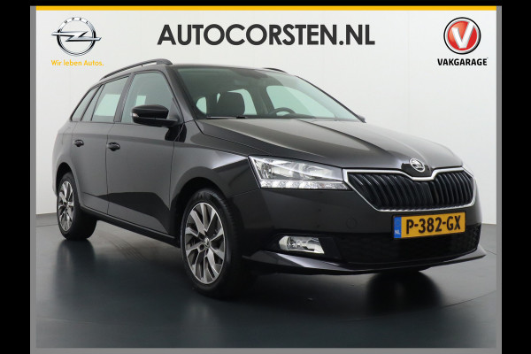 Škoda Fabia Combi 1.0T-96PK Apple Carplay Android Navi Airco Cruise-C PDC Mirror Link 16" DAB Business Edition Led Bluetooth ESP Spraakbediening Isofix