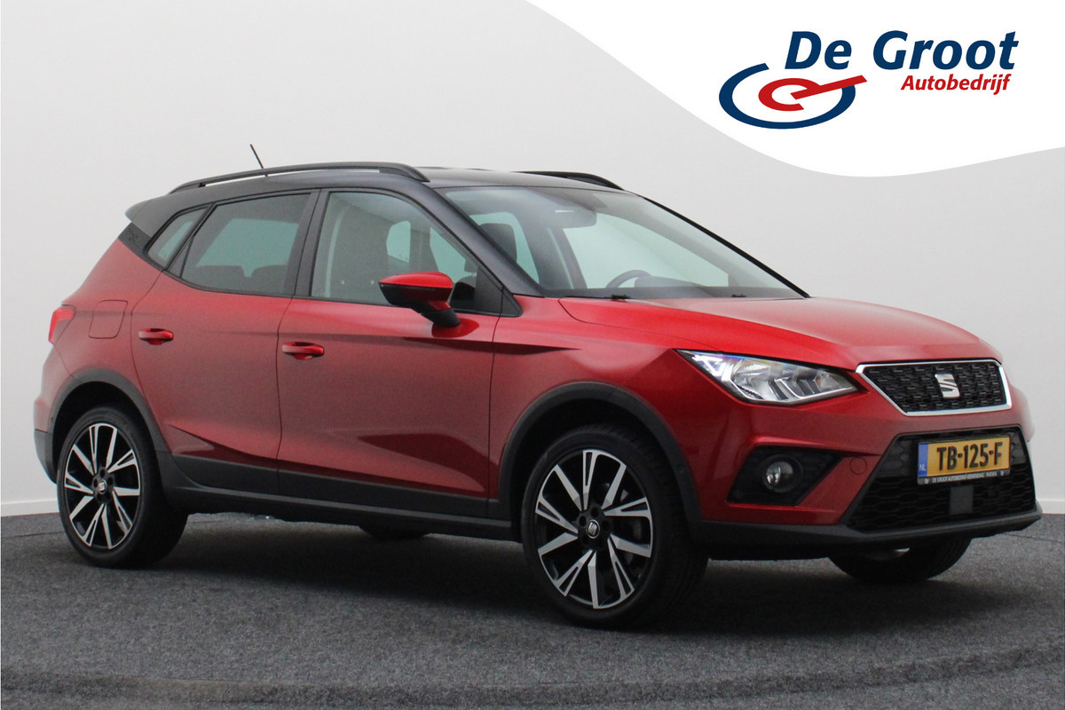 Seat Arona 1.0 TSI Style Business Intense Two-Tone, Camera, Apple Carplay, Keyless, ACC, Trekhaak, 18" Seat Arona 1.0 TSI Style Business Intense Two-Tone, Camera, Apple Carplay, Keyless, ACC, Trekhaak, 18"