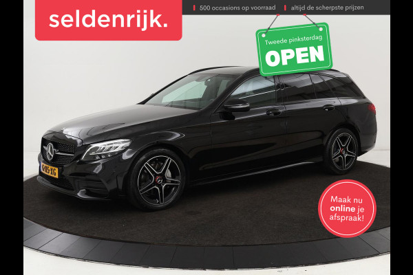 Mercedes-Benz C-Klasse 160 Business Solutions AMG | Stoelverwarming | Trekhaak | Leder/Alcantara | Camera | Navigatie | Park Assist | Full LED | Climate control