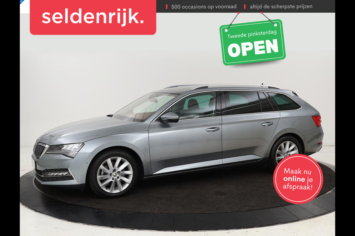 Škoda Superb 1.4 TSI iV Style | Trekhaak | Stoel & achterbankverwarming | Camera | Memory | Carplay | Park Assist | Virtual Cockpit | Navigatie Škoda Superb 1.4 TSI iV Style | Trekhaak | Stoel & achterbankverwarming | Camera | Memory | Carplay | Park Assist | Virtual Cockpit | Navigatie