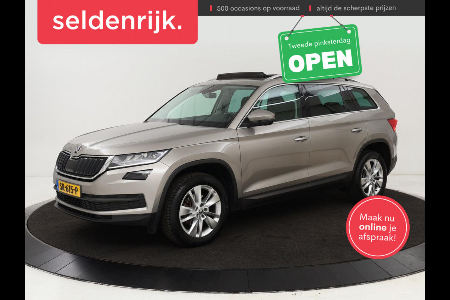 Škoda Kodiaq 1.4 TSI Ambition 7-persoons | Panoramadak | Stoel & stuurverwarming | Adaptive cruise | Trekhaak | Carplay | Full LED | Navigatie