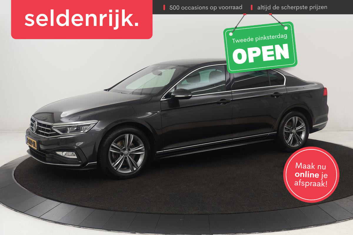 Volkswagen Passat 1.5 TSI R Line | Stoelverwarming | Matrix LED | Adaptive cruise | Carplay | Leder/Alcantara | Navigatie | Parkeerhulp Volkswagen Passat 1.5 TSI R Line | Stoelverwarming | Matrix LED | Adaptive cruise | Carplay | Leder/Alcantara | Navigatie | Parkeerhulp