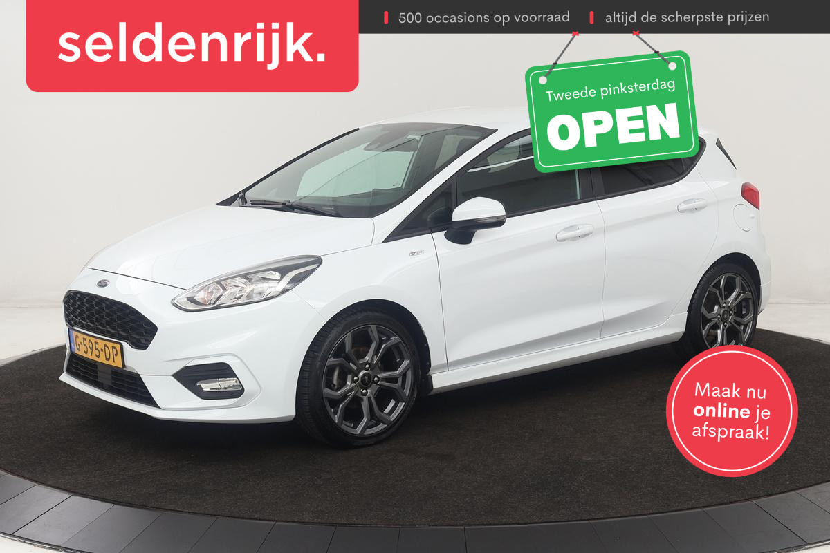Ford Fiesta 1.0 EcoBoost ST-Line | Carplay | Navigatie | Climate control | Cruise control | Parkeerhulp | Bluetooth Ford Fiesta 1.0 EcoBoost ST-Line | Carplay | Navigatie | Climate control | Cruise control | Parkeerhulp | Bluetooth