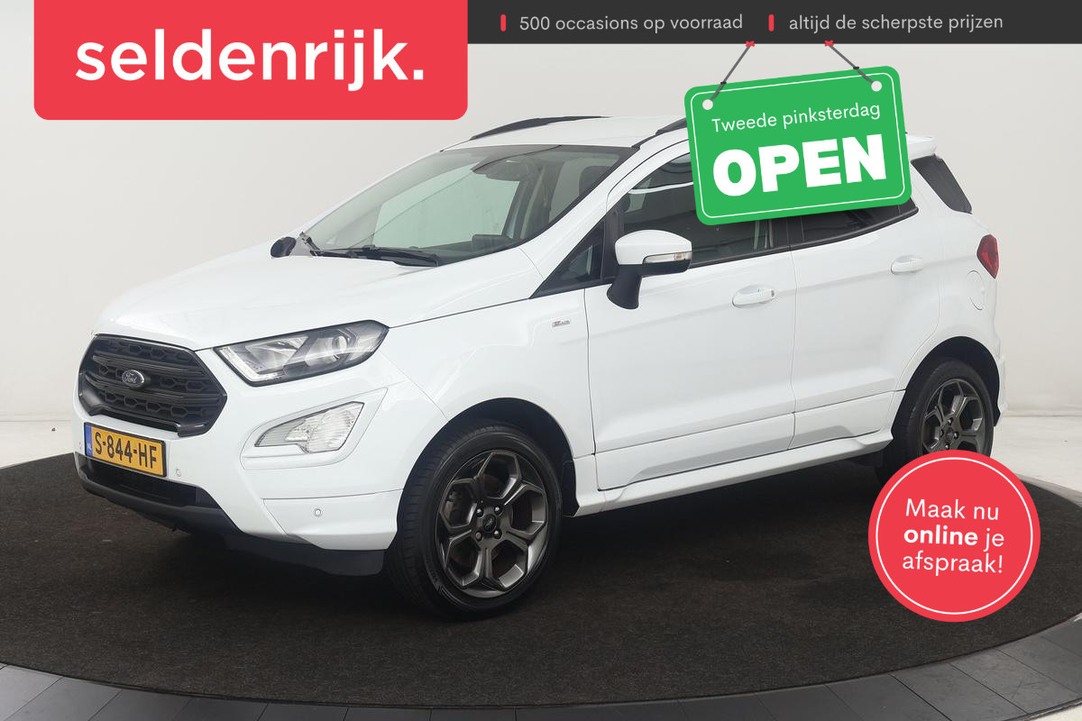 Ford EcoSport 1.0 EcoBoost ST-Line Black | Stoel & stuurverwarming | Camera | Carplay | Half leder | Climate control | Cruise control Ford EcoSport 1.0 EcoBoost ST-Line Black | Stoel & stuurverwarming | Camera | Carplay | Half leder | Climate control | Cruise control