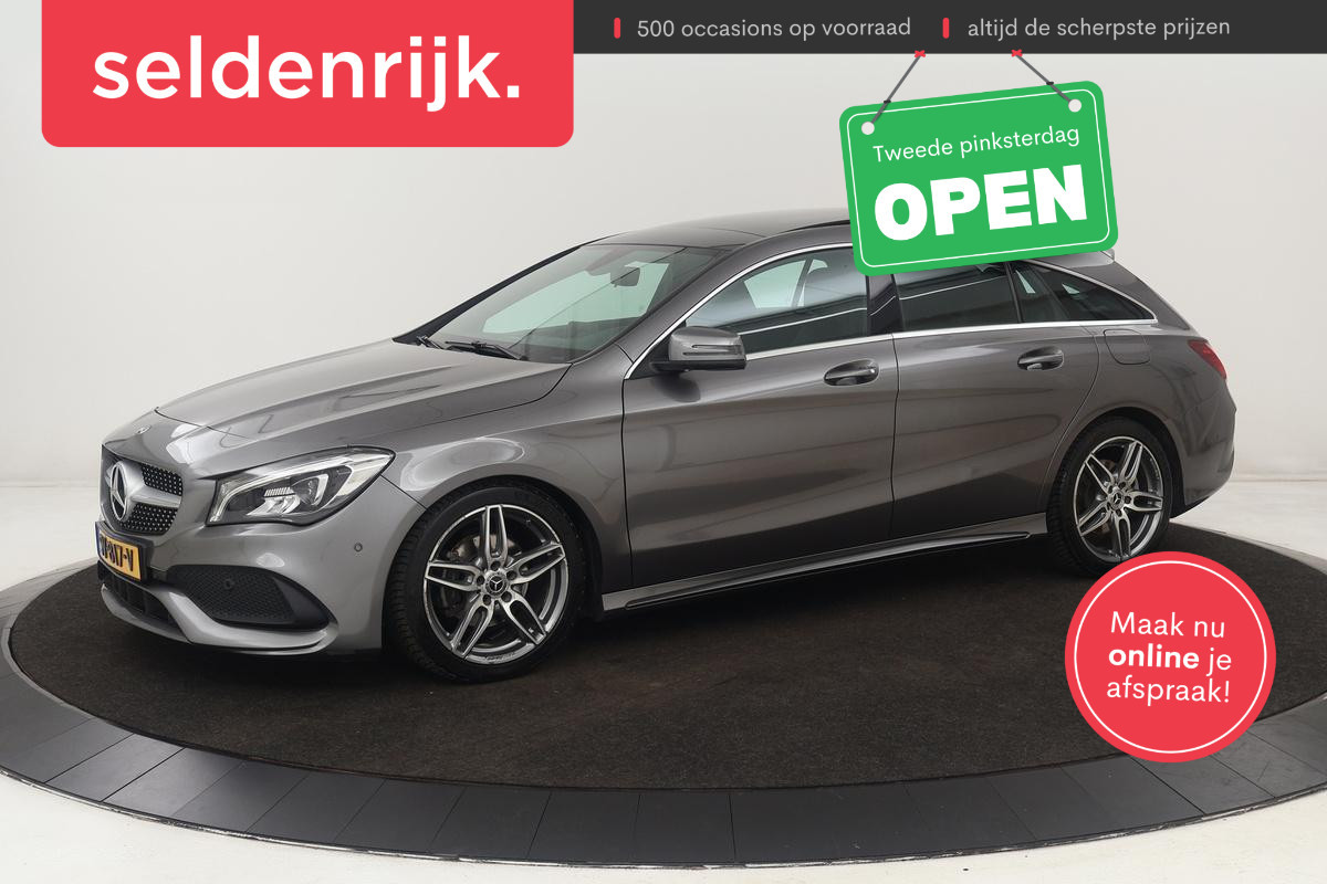 Mercedes-Benz CLA-Klasse Shooting Brake 180 AMG | Panoramadak | Carplay | Stoelverwarming | Camera | Leder/Alcantara | Full LED | Navigatie | Park Assist | Cruise control Mercedes-Benz CLA-Klasse Shooting Brake 180 AMG | Panoramadak | Carplay | Stoelverwarming | Camera | Leder/Alcantara | Full LED | Navigatie | Park Assist | Cruise control