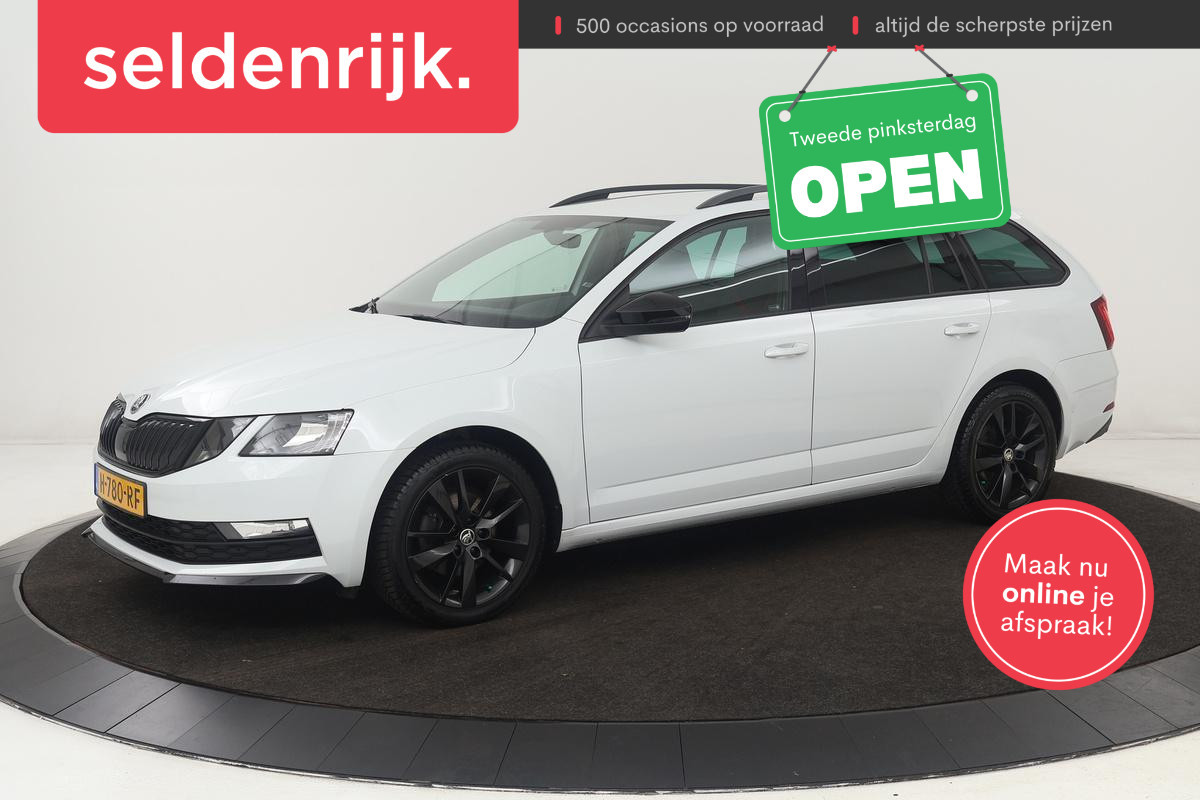 Škoda Octavia 1.5 TSI Sport | Carplay | Sportstoelen | Trekhaak | Navigatie | DAB | Climate control | PDC | Cruise control | Sportstuur