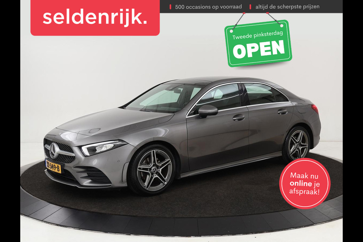 Mercedes-Benz A-Klasse 180d AMG | 36.600km NAP | Panoramadak | Stoelverwarming | Carplay | Camera | Full LED | Navigatie | Leder/Alcantara | Widescreen Mercedes-Benz A-Klasse 180d AMG | 36.600km NAP | Panoramadak | Stoelverwarming | Carplay | Camera | Full LED | Navigatie | Leder/Alcantara | Widescreen