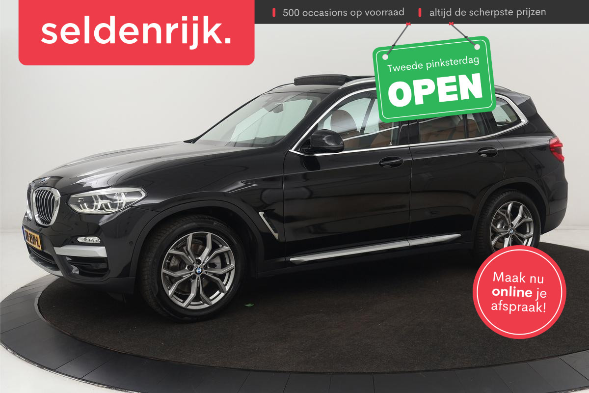 BMW X3 sDrive18d High Executive | Panoramadak | Leder | Stoelverwarming | Full LED | Sportstoelen | Carplay | Navigatie | Camera | Park Assist BMW X3 sDrive18d High Executive | Panoramadak | Leder | Stoelverwarming | Full LED | Sportstoelen | Carplay | Navigatie | Camera | Park Assist