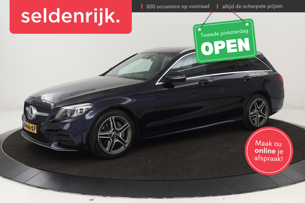 Mercedes-Benz C-Klasse 200 AMG | Stoelverwarming | Carplay | Trekhaak | Matrix LED | Sfeerverlichting | Leder/Alcantara | Side Assist | Camera Mercedes-Benz C-Klasse 200 AMG | Stoelverwarming | Carplay | Trekhaak | Matrix LED | Sfeerverlichting | Leder/Alcantara | Side Assist | Camera