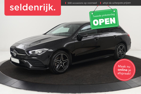 Mercedes-Benz CLA-Klasse Shooting Brake 250e AMG Night | Stoelverwarming | 360 camera | Carplay | Leder/Alcantara | Full LED | Navigatie | Full LED | Park Assist