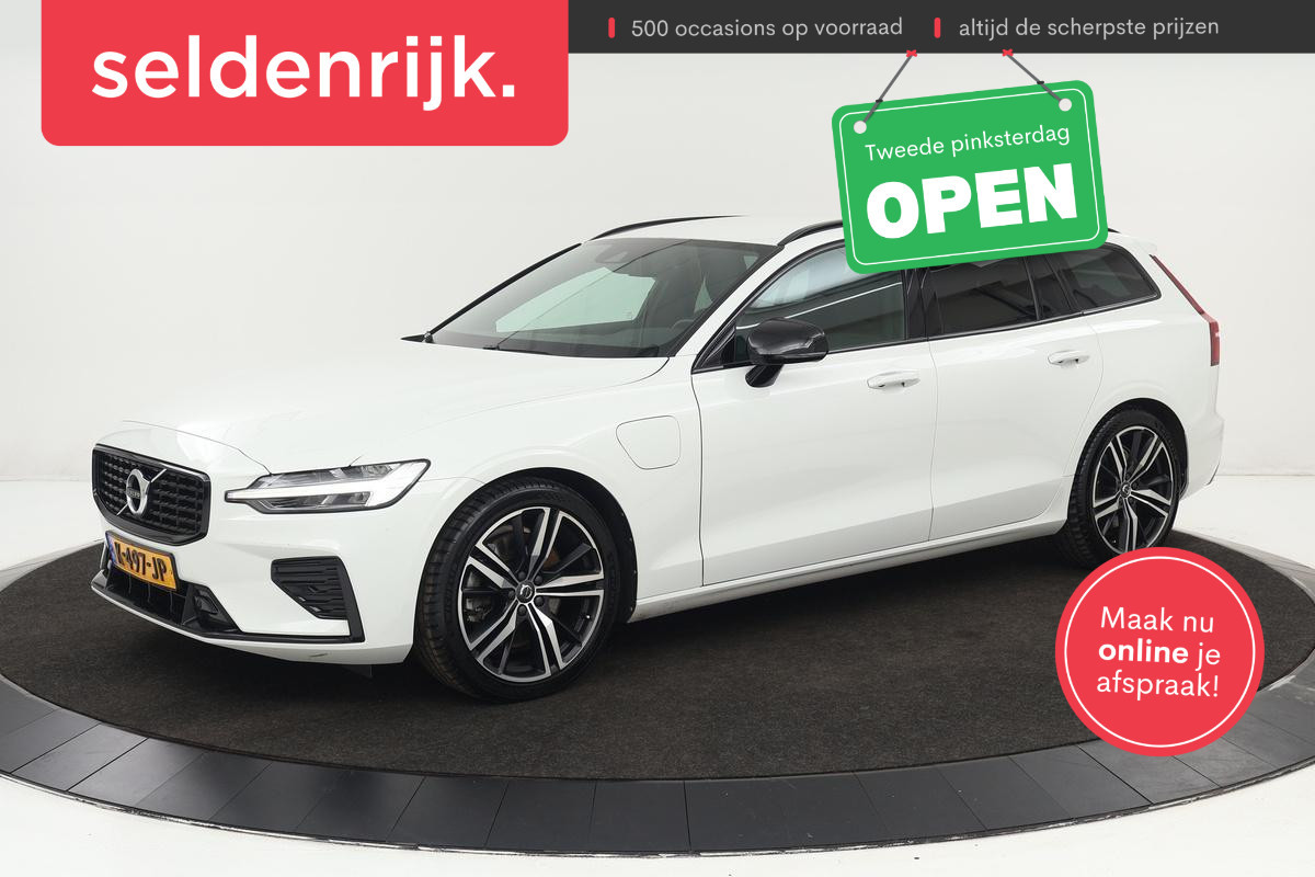 Volvo V60 2.0 T6 Recharge AWD R-Design | Trekhaak | Stoel & stuurverwarming | Adaptive cruise | Carplay | Camera | Keyless | Navigatie | Full LED | Dodehoek detectie | Half leder Volvo V60 2.0 T6 Recharge AWD R-Design | Trekhaak | Stoel & stuurverwarming | Adaptive cruise | Carplay | Camera | Keyless | Navigatie | Full LED | Dodehoek detectie | Half leder