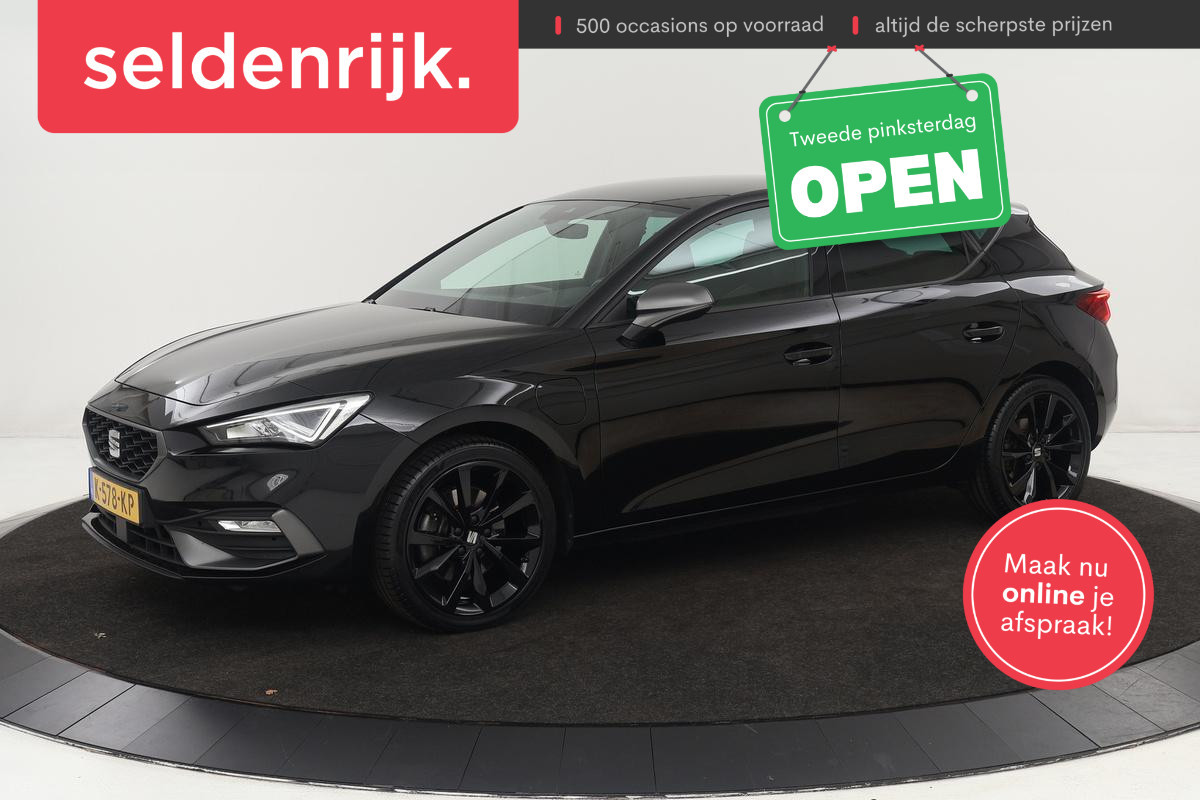 Seat Leon 1.4 TSI eHybrid PHEV FR | Carplay | Adaptive cruise | Full LED | Navigatie | PDC | Sportstoelen Seat Leon 1.4 TSI eHybrid PHEV FR | Carplay | Adaptive cruise | Full LED | Navigatie | PDC | Sportstoelen