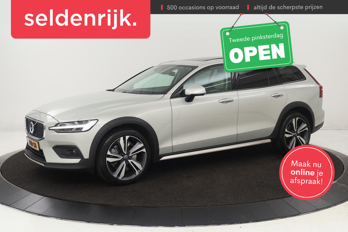Volvo V60 Cross Country 2.0 B5 AWD Pro | Panoramadak | Leder | Stoel & stuurverwarming | Adaptive cruise | Memory | Carplay | Full LED | Keyless | Navigatie