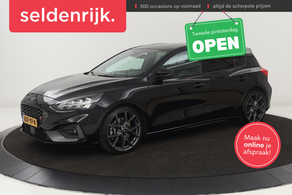 Ford Focus 2.3 EcoBoost ST-3 | Stoel & stuurverwarming | B&O Sound | Recaro Sportstoelen | Carplay | Full LED | Navigatie | Half leder