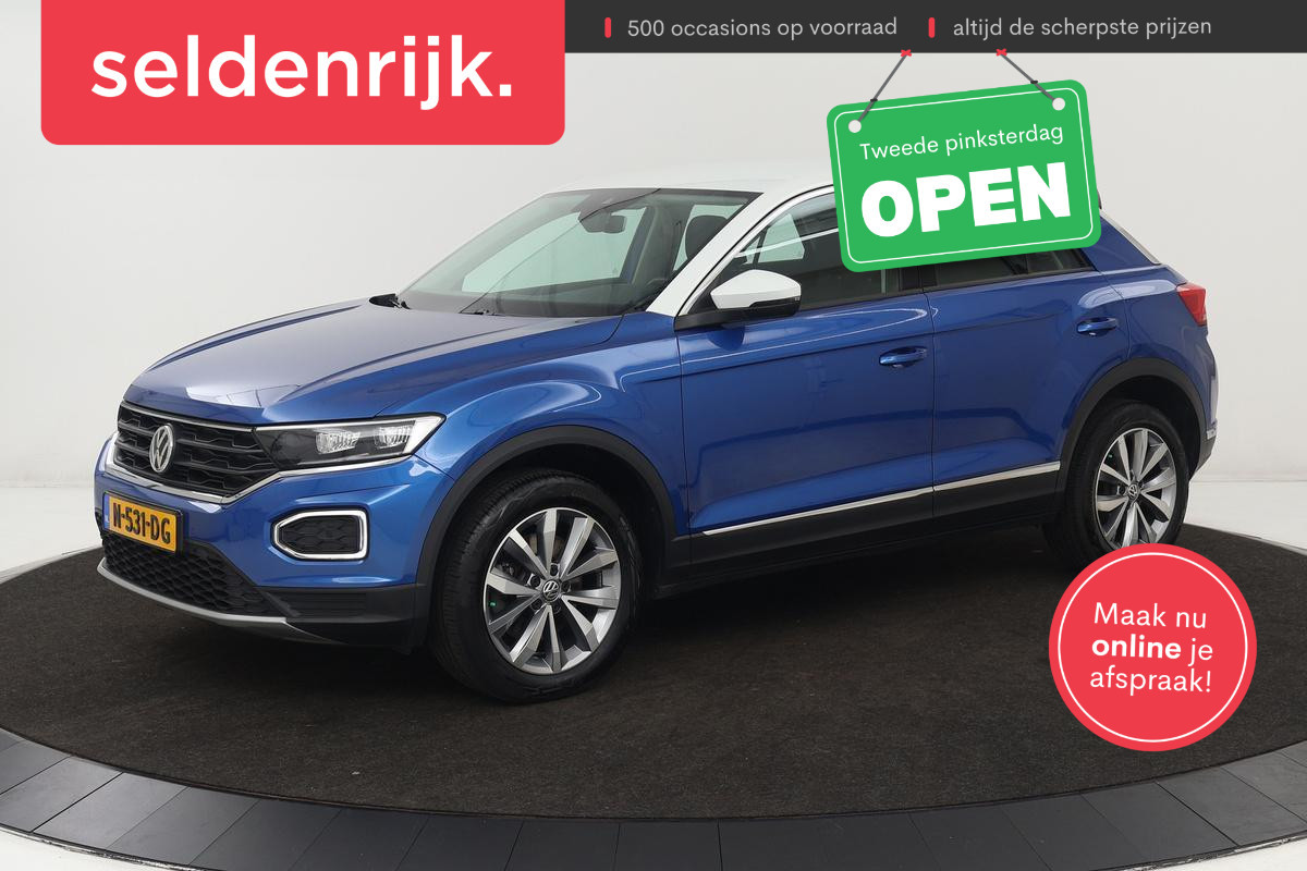 Volkswagen T-Roc 1.5 TSI Sport | Stoelverwarming | Full LED | Trekhaak | Navigatie | Climate control | PDC | Sportstoelen | Cruise control | Bluetooth Volkswagen T-Roc 1.5 TSI Sport | Stoelverwarming | Full LED | Trekhaak | Navigatie | Climate control | PDC | Sportstoelen | Cruise control | Bluetooth