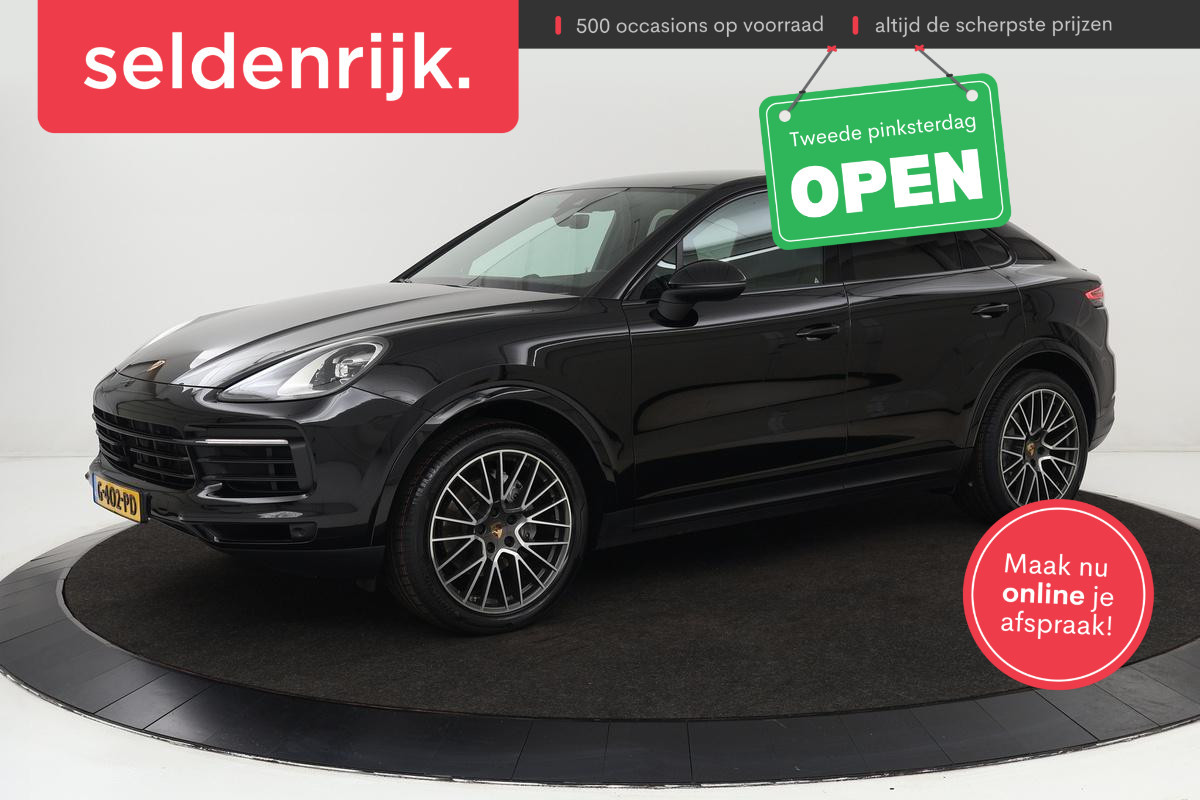Porsche Cayenne Coupé 3.0 | Panoramadak | Adaptive cruise | Leder | Stoelverwarming | Camera | BOSE Sound | Full LED | Luchtvering | Carplay | Navigatie | Sport Chrono Porsche Cayenne Coupé 3.0 | Panoramadak | Adaptive cruise | Leder | Stoelverwarming | Camera | BOSE Sound | Full LED | Luchtvering | Carplay | Navigatie | Sport Chrono