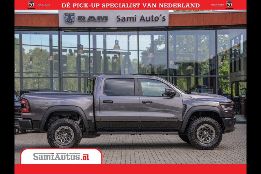 Dodge Ram 1500 TRX | 6.2 V8 712PK | Final Edition | All-In Prijs | Beschikt over alle opties | Comfortabele Dubbele Cabine met Royale 5 Zitplaatsen | BPM vrij | Nu Leverbaar uit Voorraad | Voorraad Nr 2121 - 4420