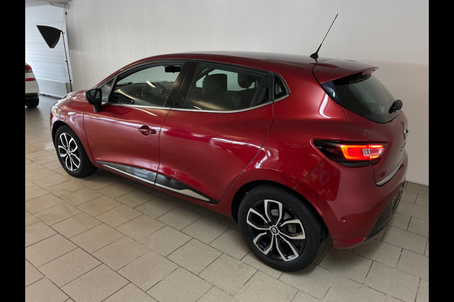 Renault Clio 0.9 TCe Intens AIRCO CLIMA NAVI CRUISE CAMERA LED HALF LEER PRIVACY GLAS PDVC VELGEN NIEUWSTAAT