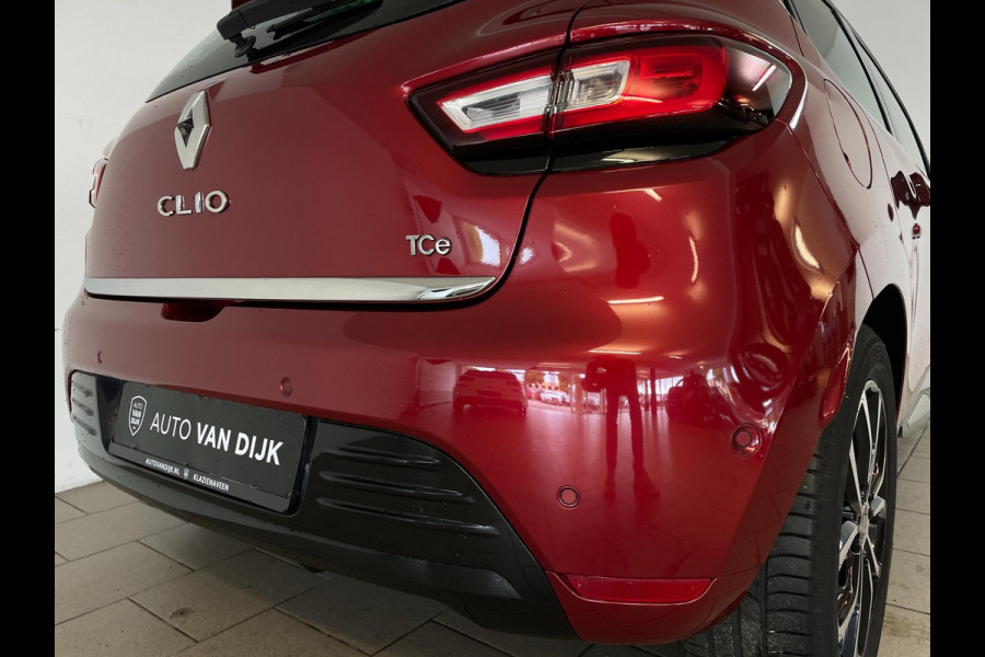 Renault Clio 0.9 TCe Intens AIRCO CLIMA NAVI CRUISE CAMERA LED HALF LEER PRIVACY GLAS PDVC VELGEN NIEUWSTAAT