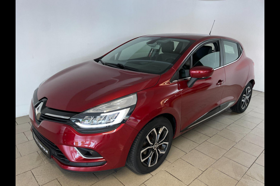 Renault Clio 0.9 TCe Intens AIRCO CLIMA NAVI CRUISE CAMERA LED HALF LEER PRIVACY GLAS PDVC VELGEN NIEUWSTAAT