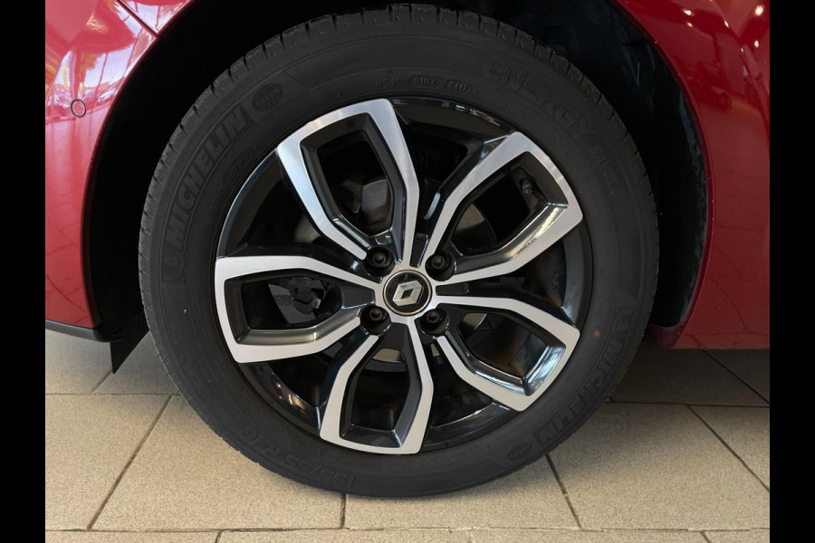 Renault Clio 0.9 TCe Intens AIRCO CLIMA NAVI CRUISE CAMERA LED HALF LEER PRIVACY GLAS PDVC VELGEN NIEUWSTAAT